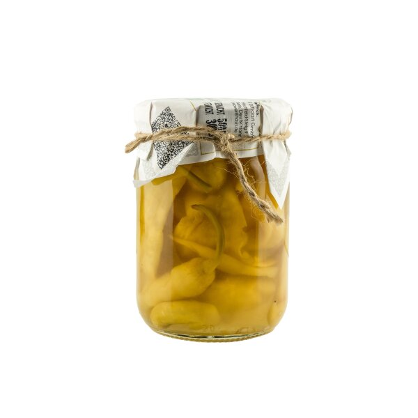 Eingelegter grüner Pfeffer