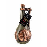 Saperavi Georgian Production Tonflasche Orshimo