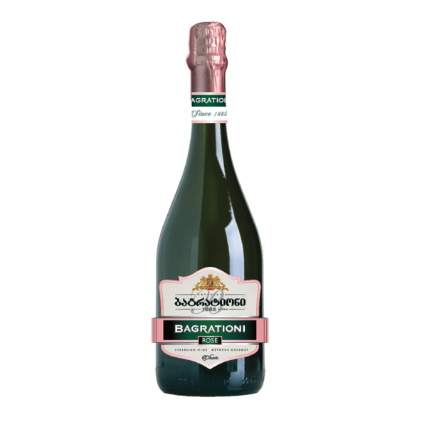 Bagrationi Sekt Rose lieblich