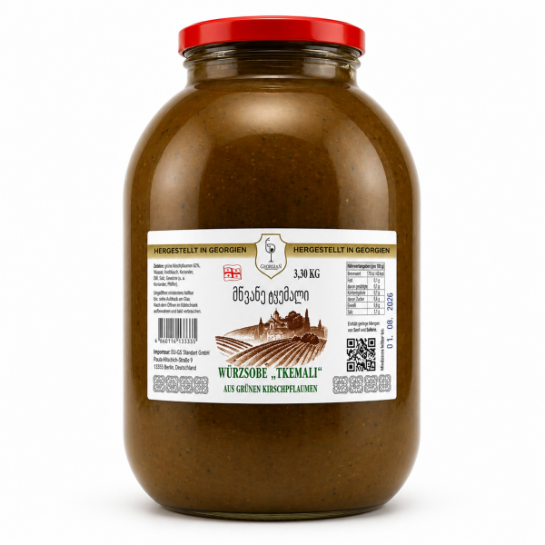 Würzsoße Tkemali grün 3000 ml