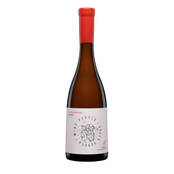 Rose Blend, aus Tavkveri uns Asuretuli Shala von Ioseb Mukhigulashvili Wine people