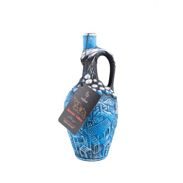 Alazani Valley rot Georgian Production Tonflasche